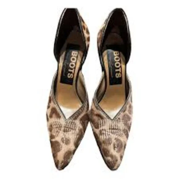 35-NIB GOLDEN GOOSE LIMITED EDITION CALFSKIN HEELS HAND-MADE IN ITALY - Picture 2 of 10